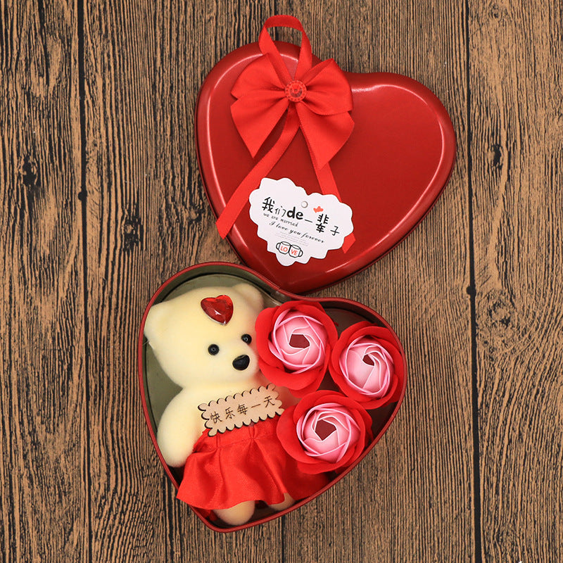 Soap Flower Gift Box Valentine&