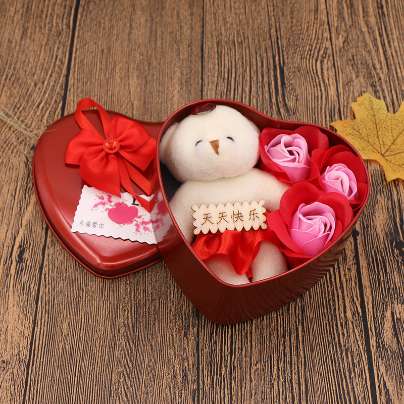 Soap Flower Gift Box Valentine&