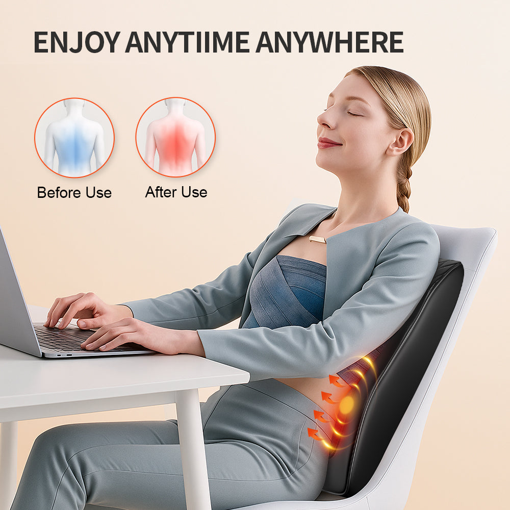 Neck Pillow Massager With Heat 3 Speed Vibration Relaxing Neck Shoulder Back Support Portable Comfort Pillow For Home Office Or Travel Black Didnt Place An Order On TikTok
