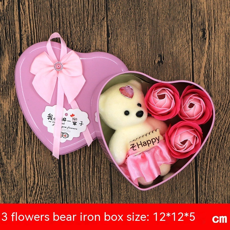 Soap Flower Gift Box Valentine&