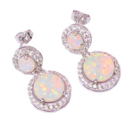 Ladies Round Earrings