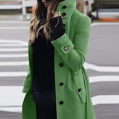 Autumn Winter New Woolen Coat Women&