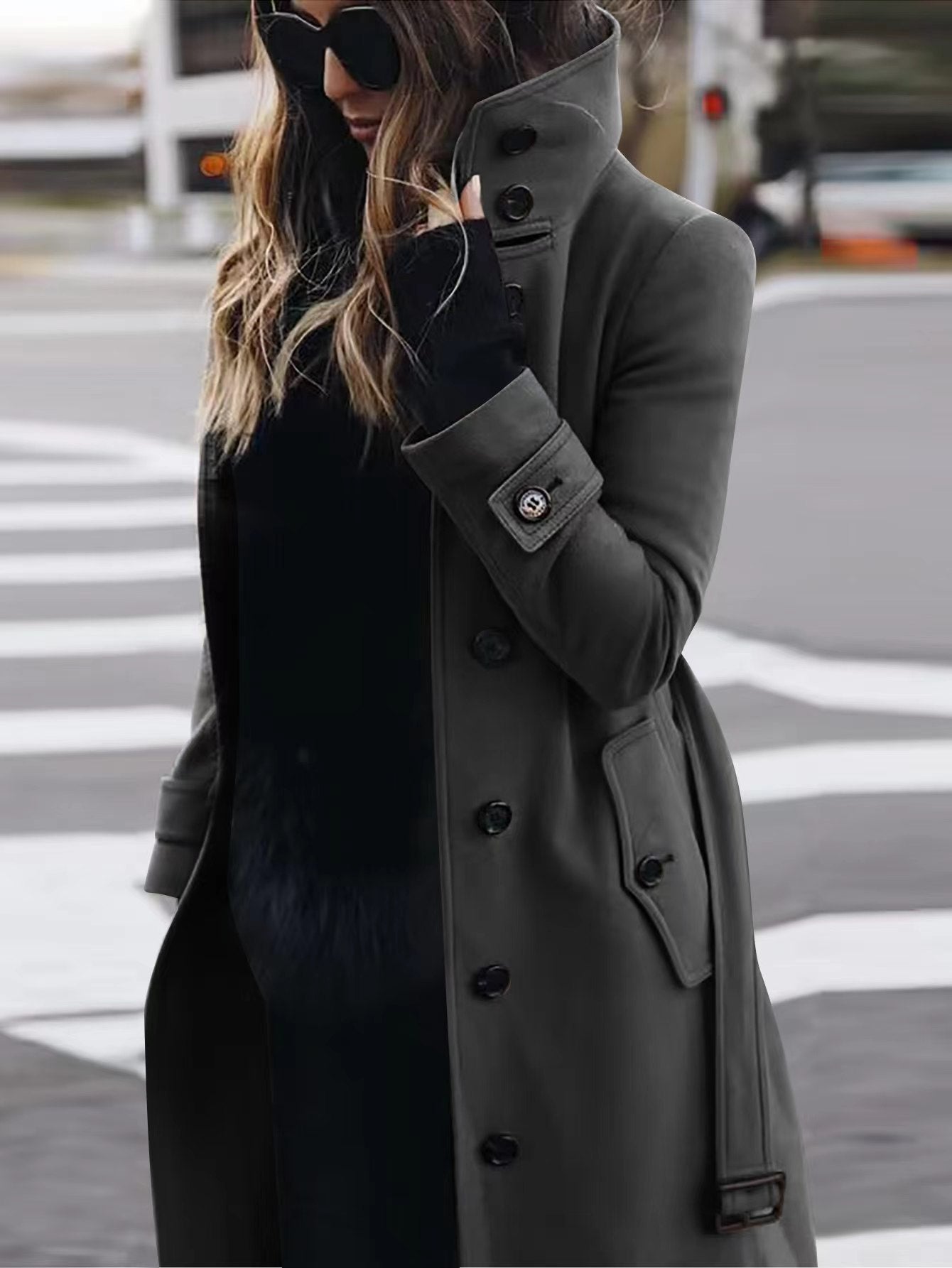 Autumn Winter New Woolen Coat Women&