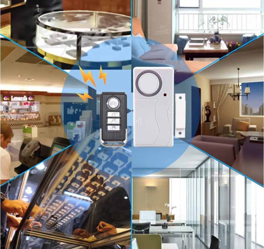 Remote control type safety protection alarm