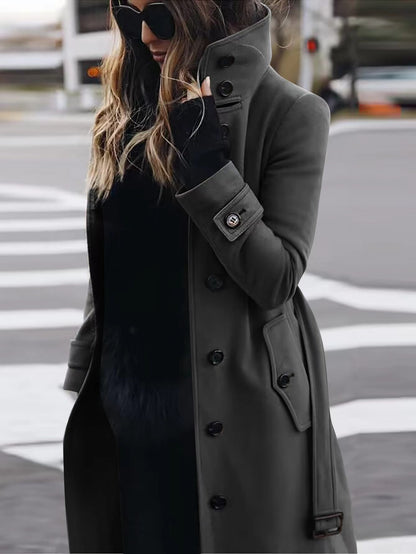 Autumn Winter New Woolen Coat Women&