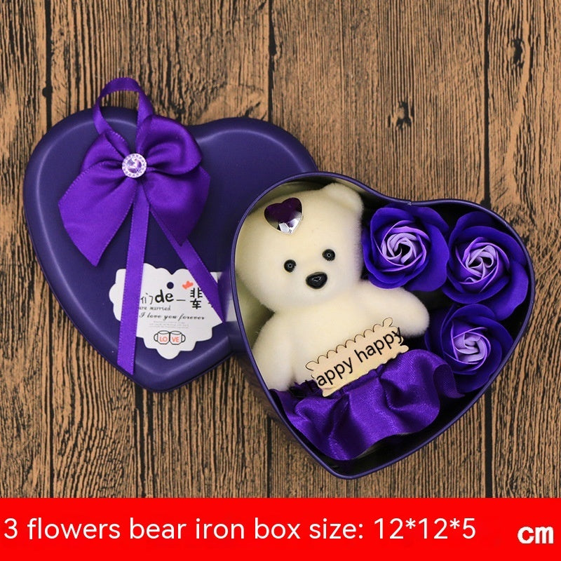 Soap Flower Gift Box Valentine&