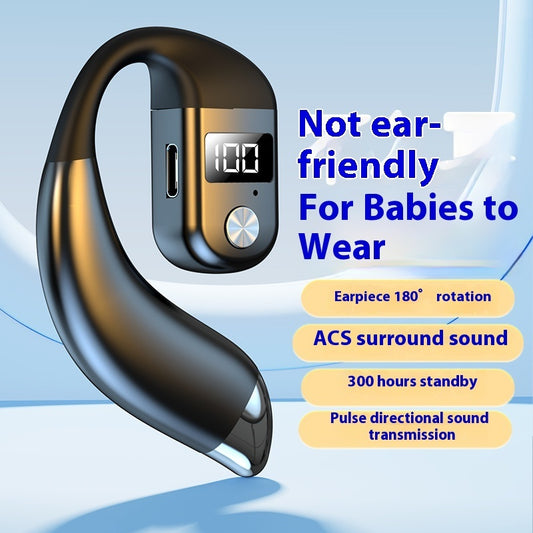 Digital Display 5.4 Over The Ear 30h Ultra Long Battery Life Bluetooth Earphones