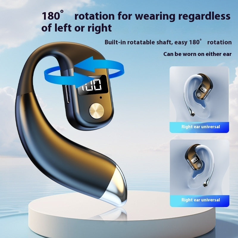 Digital Display 5.4 Over The Ear 30h Ultra Long Battery Life Bluetooth Earphones